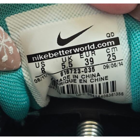 NIKE Womens Air Max Thea PRM Sz 8- 616723-635- running shoes - Picture 7 of 8